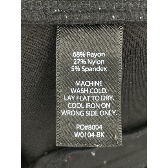 BETABRAND Classic Black Boot-Cut Pull On Yoga Pants Size M - Picture 8 of 8